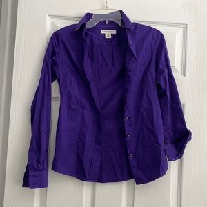 Banana Republic Purple Button Down (0P)